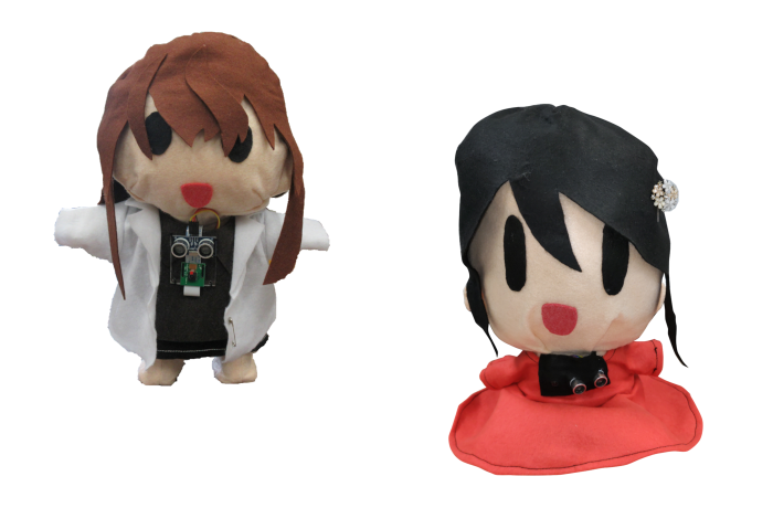 写真：コミュニケーションロボット